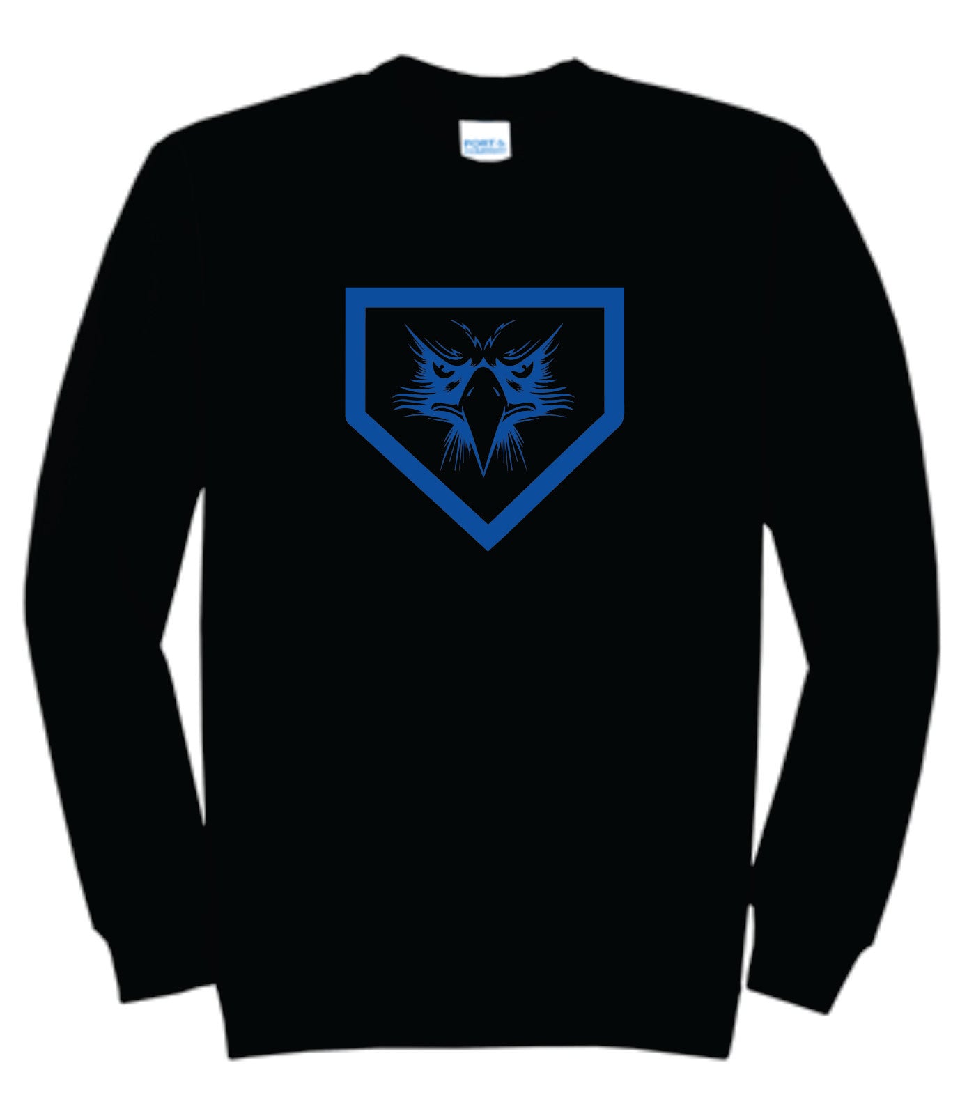 Elma Eagles Baseball Crewneck Sweatshirt