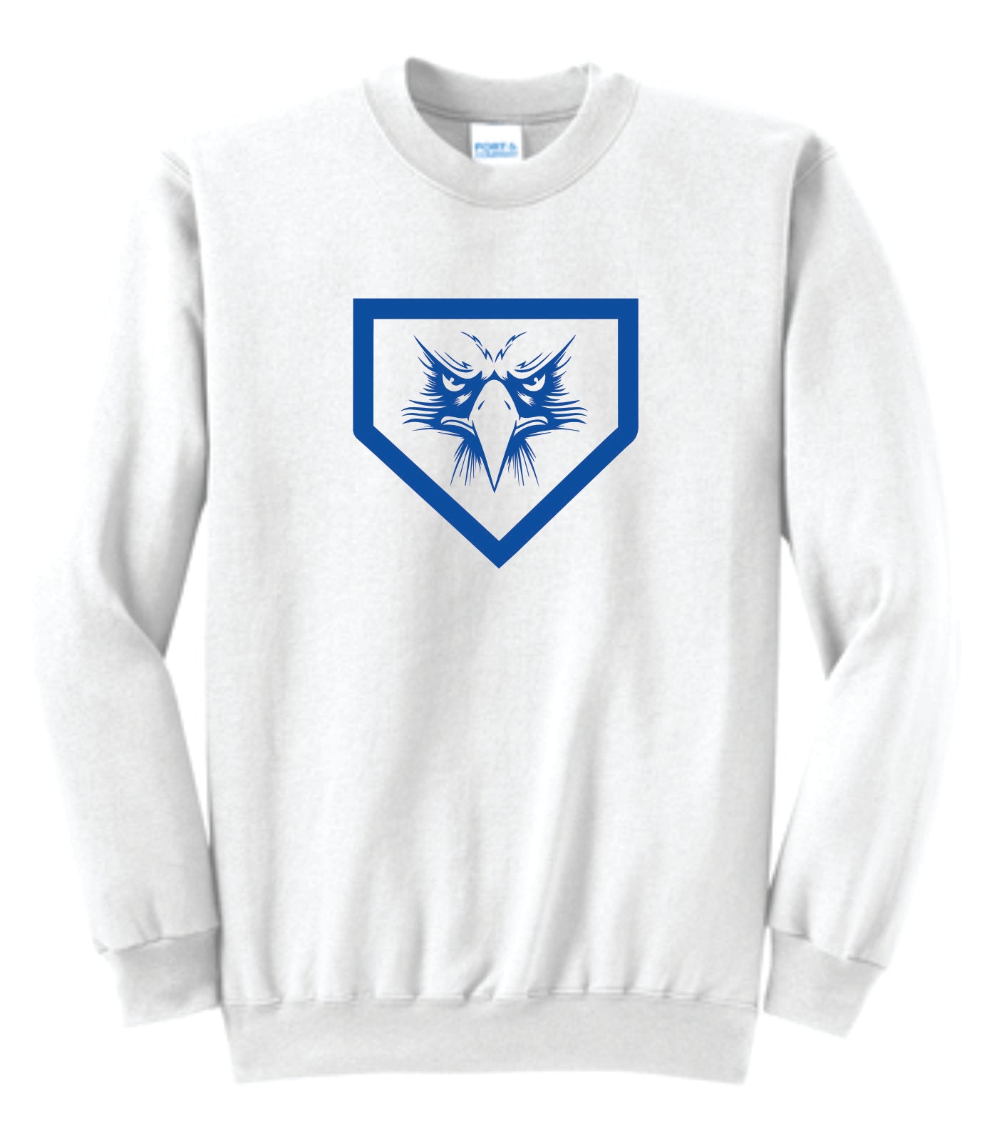 Elma Eagles Baseball Crewneck Sweatshirt