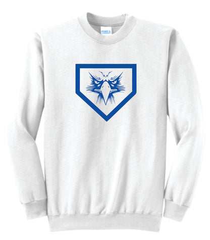 Elma Eagles Baseball Crewneck Sweatshirt