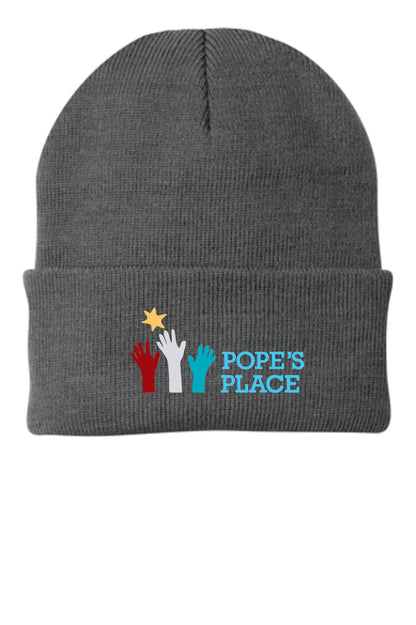 Embroidered Beanie | Pope's Place