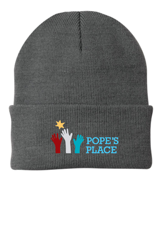 Embroidered Beanie | Pope's Place