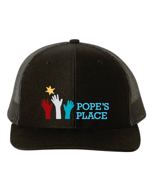 Embroidered Snapback Hat | Pope's Place