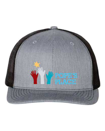 Embroidered Snapback Hat | Pope's Place