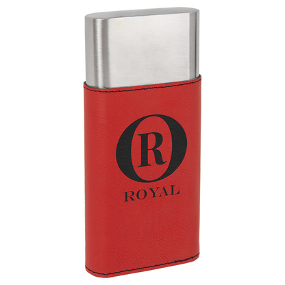 Leatherette Cigar Case with Cutter