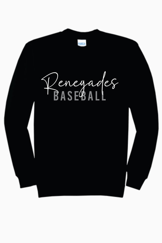 Renegades Baseball Puff Print Crewneck Sweatshirt (Copy)