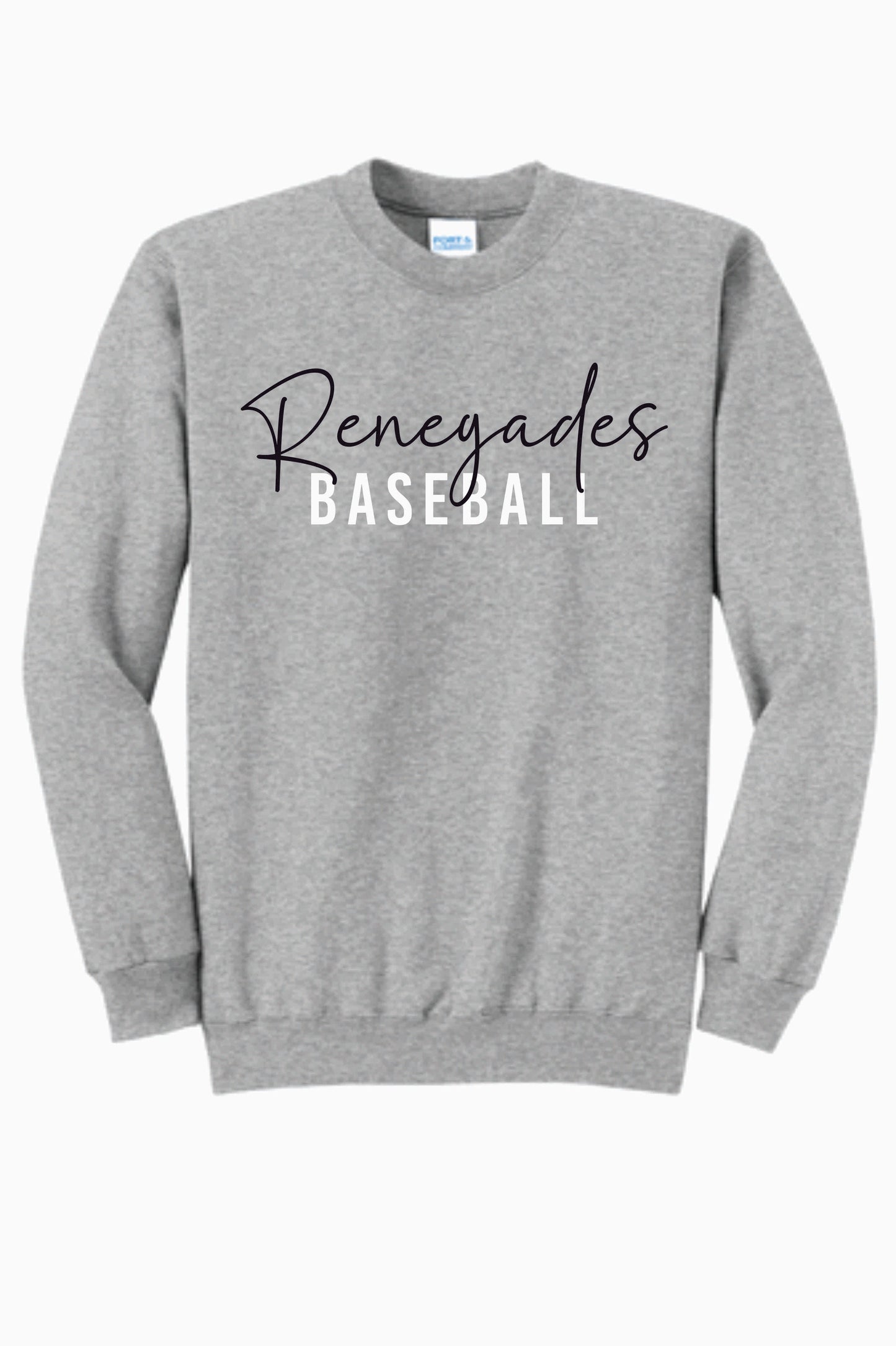 Renegades Baseball Puff Print Crewneck Sweatshirt (Copy)