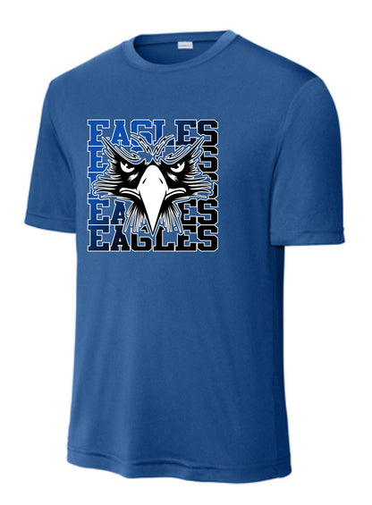Elma Eagles Baseball Repeat Drifit Tee