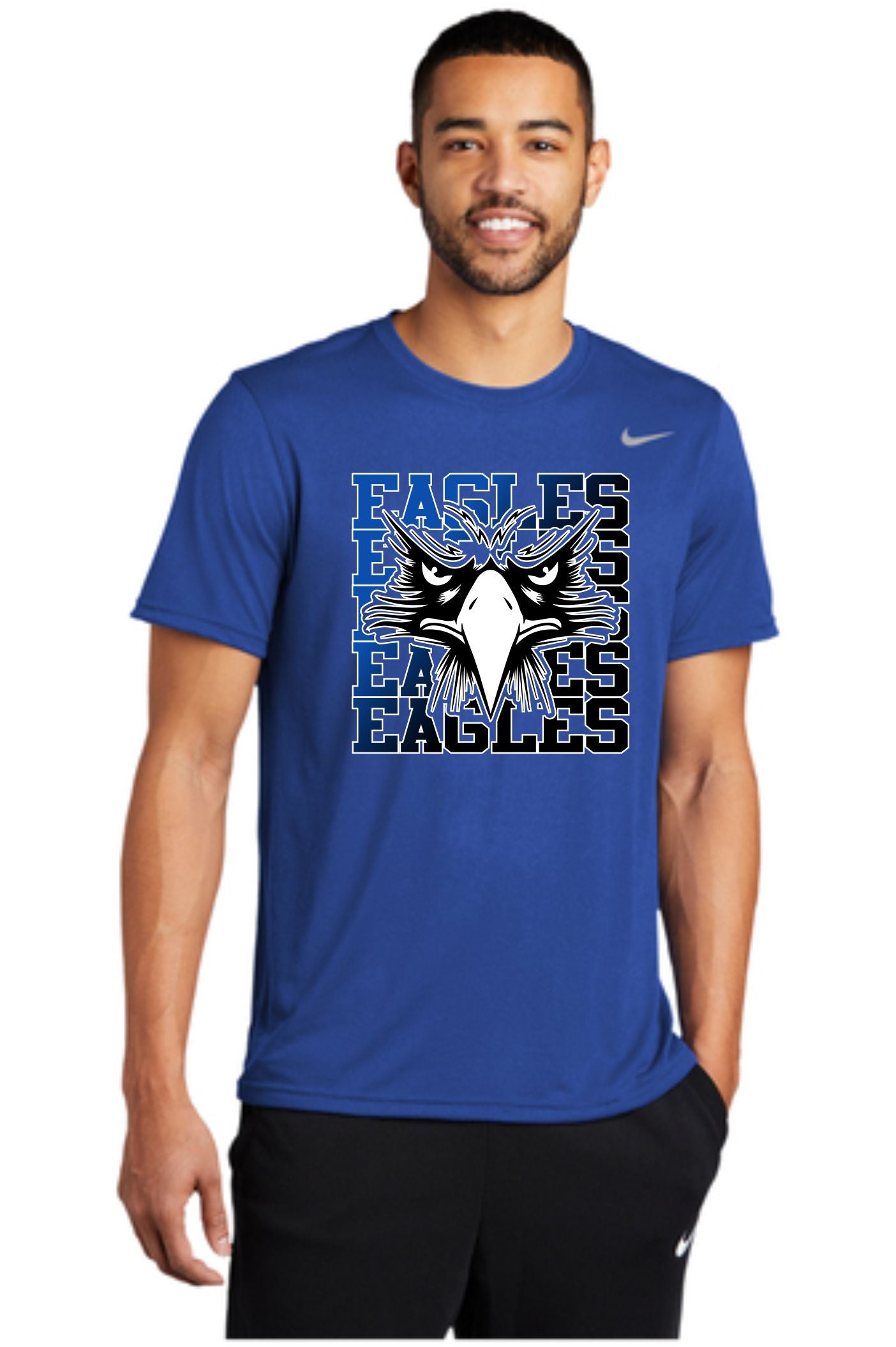 Elma Eagles Baseball Repeat Nike Tee