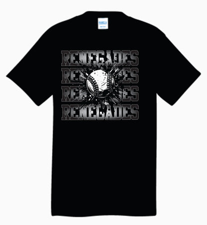 Renegades Baseball Repeat Tee