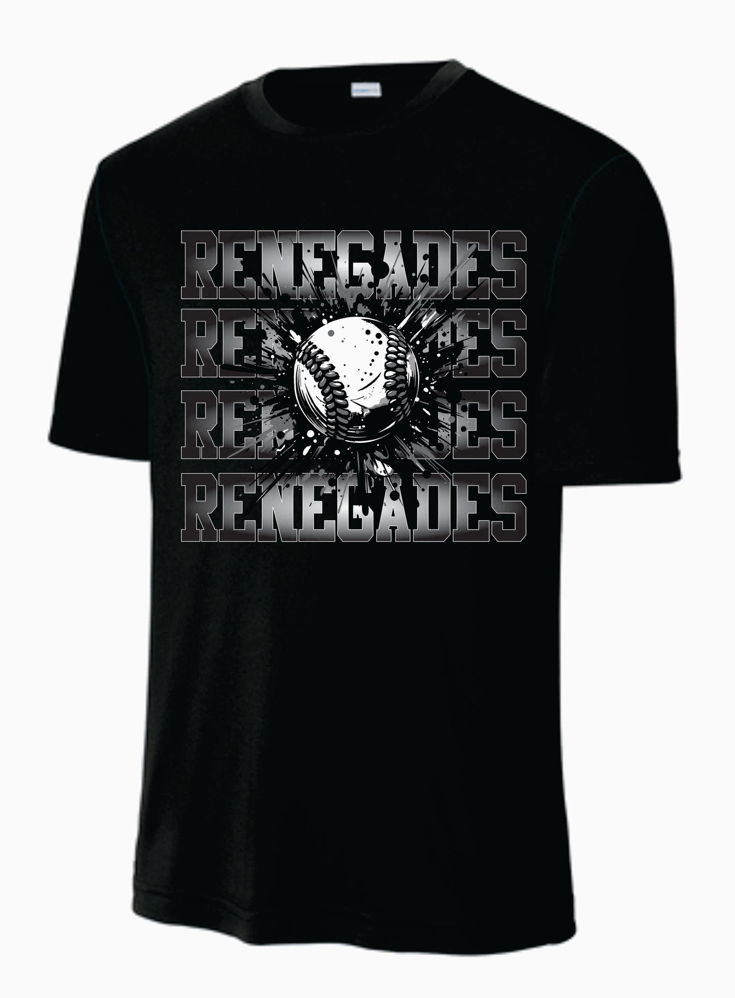 Renegades Baseball Repeat Drifit Tee