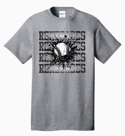 Renegades Baseball Repeat Tee