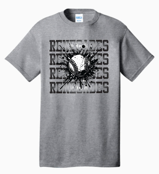 Renegades Baseball Repeat Tee