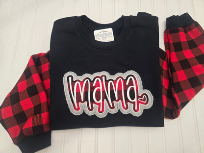 Plaid Mama Size large