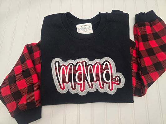 Plaid Mama Size large