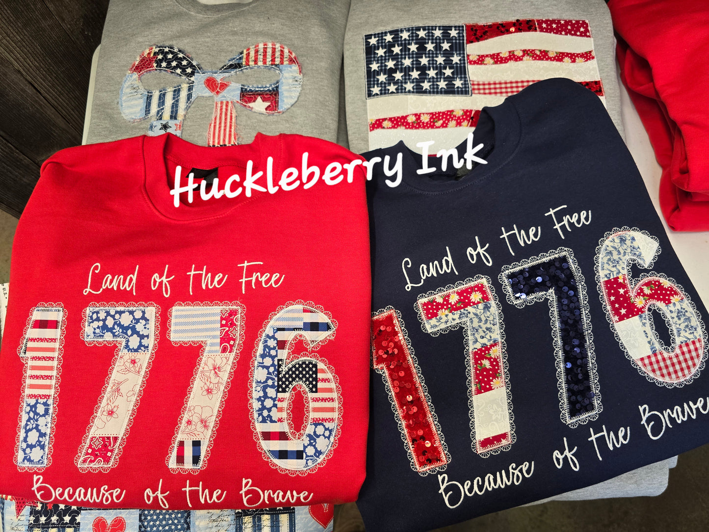 1776 crewneck sweatshirt.