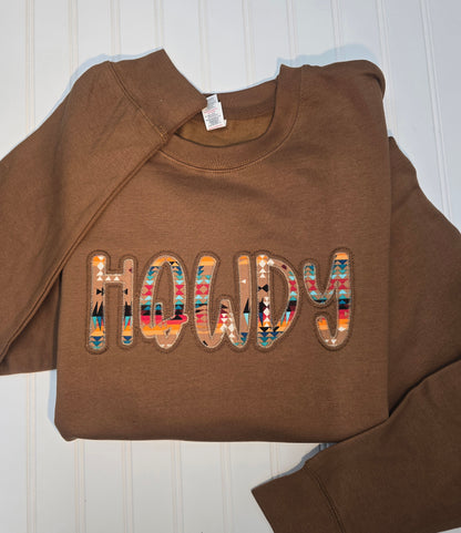 Custom Appliqué Sweatshirt