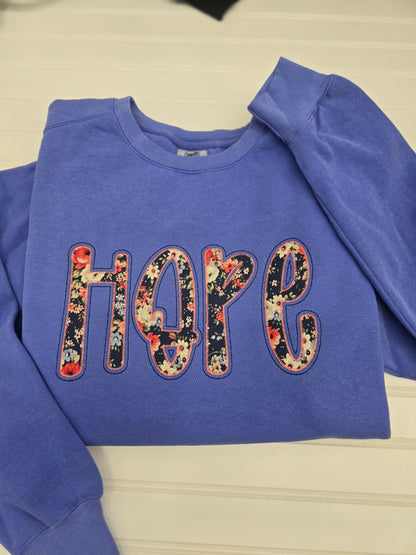 Custom Appliqué Sweatshirt