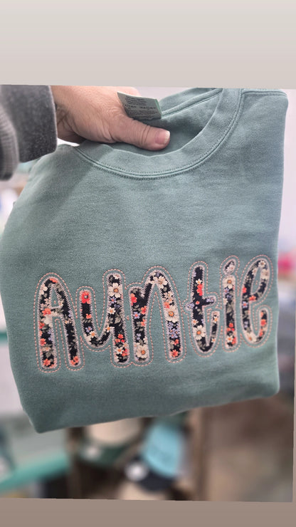 Custom Appliqué Sweatshirt