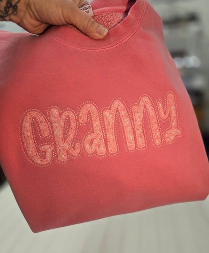 Custom Appliqué Sweatshirt