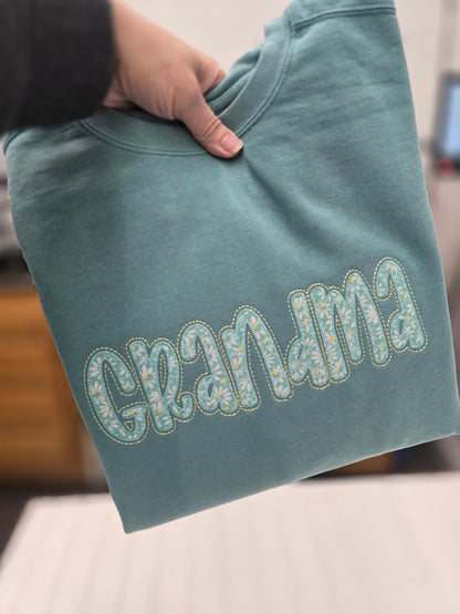 Custom Appliqué Sweatshirt