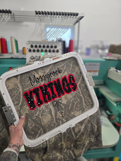 Any Word Sequin Embroidered Sweatshirt | Hoodie or Crew