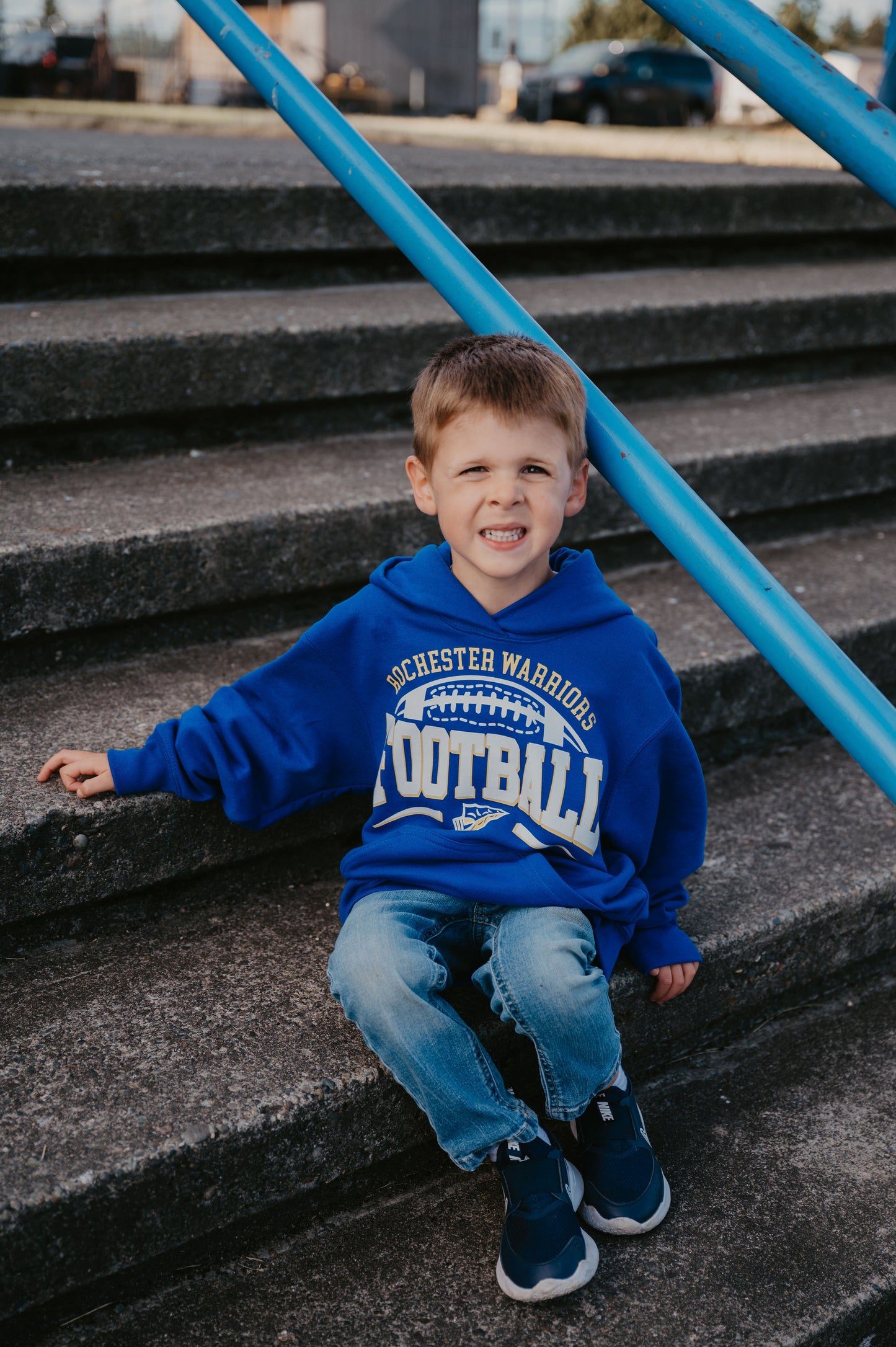 Rochester Warriors Football Arch