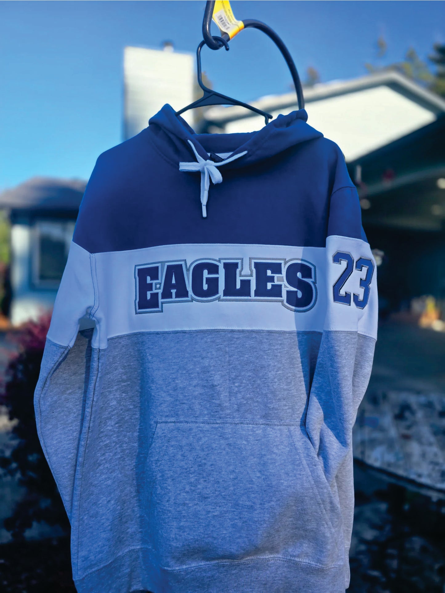 Elma Eagles Baseball Tackle Twill Hoodie