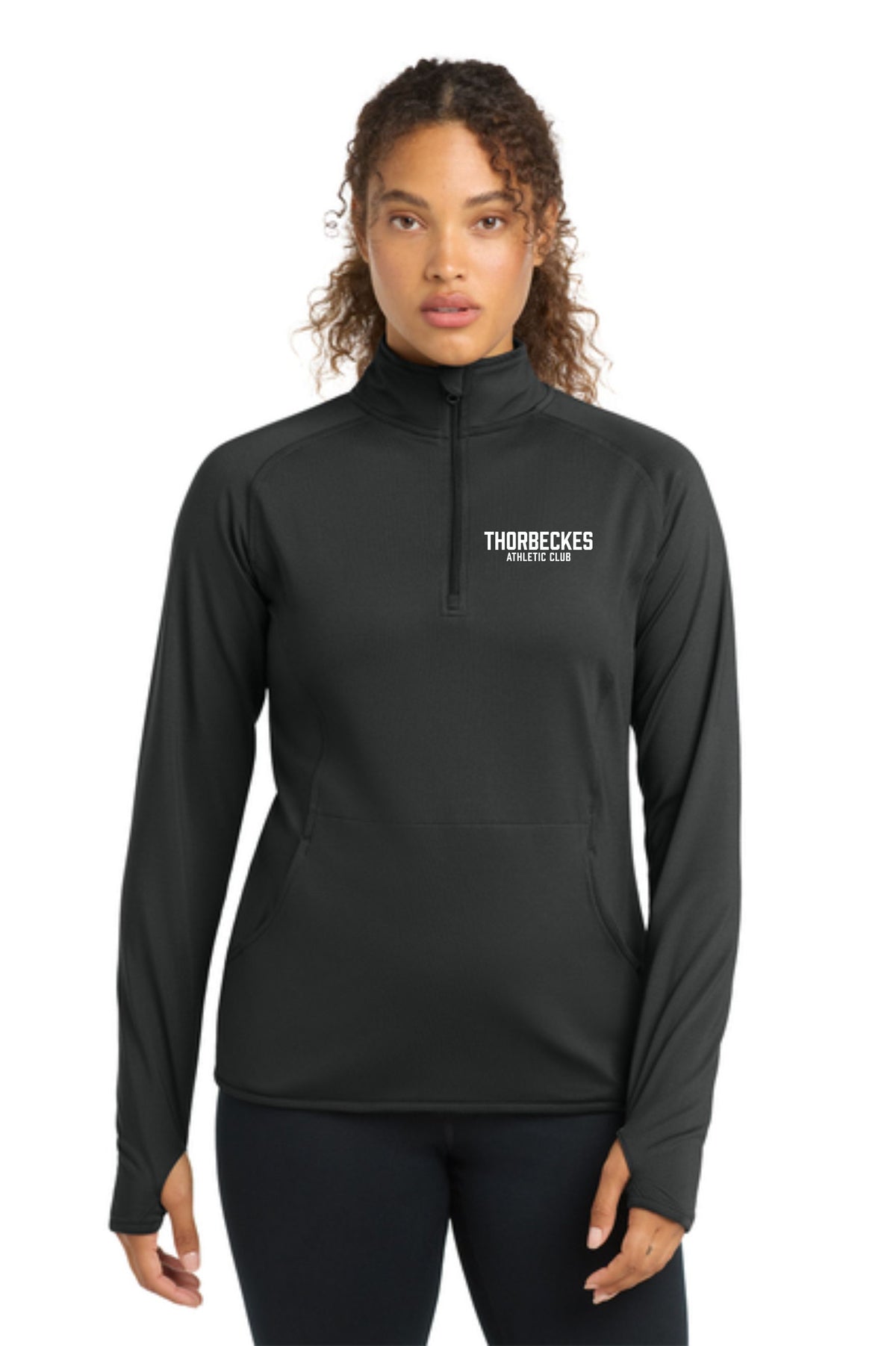 Thorbeckes Ladies Sport-Wick 1/4 Zip