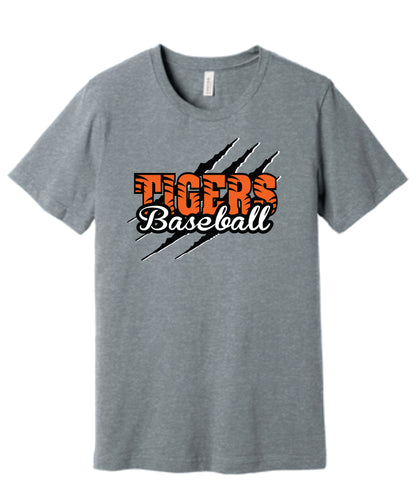 Tigers Baseball Scratch Tee