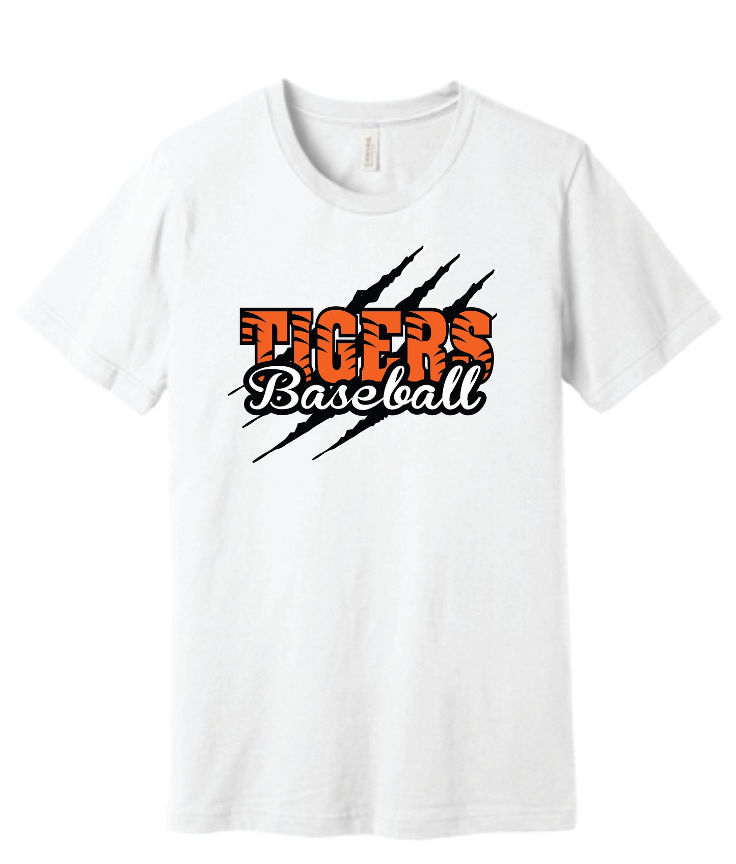 Tigers Baseball Scratch Tee