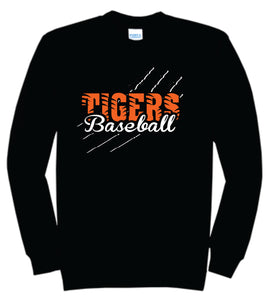 Tigers Baseball Scratch Crewneck