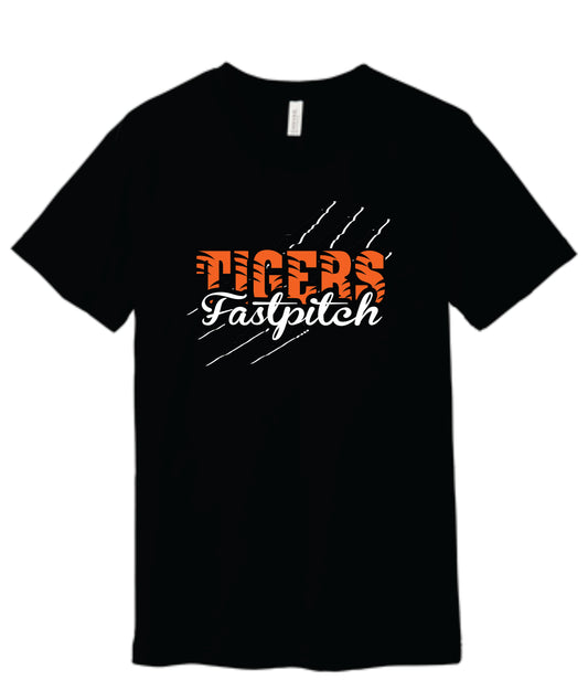 Tigers Fastpitch Scratch Tee