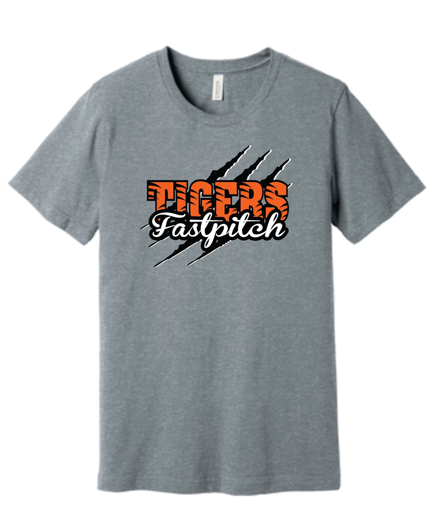 Tigers Fastpitch Scratch Tee