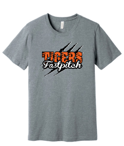 Tigers Fastpitch Scratch Tee