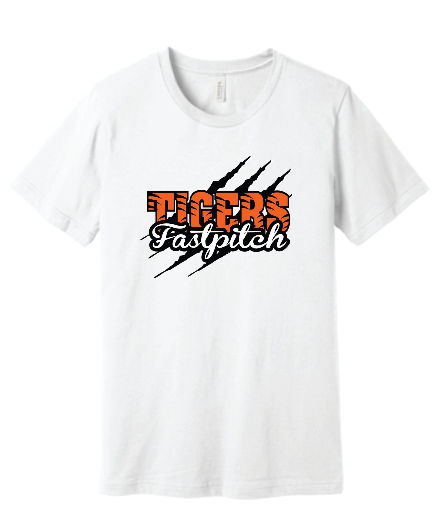 Tigers Fastpitch Scratch Tee