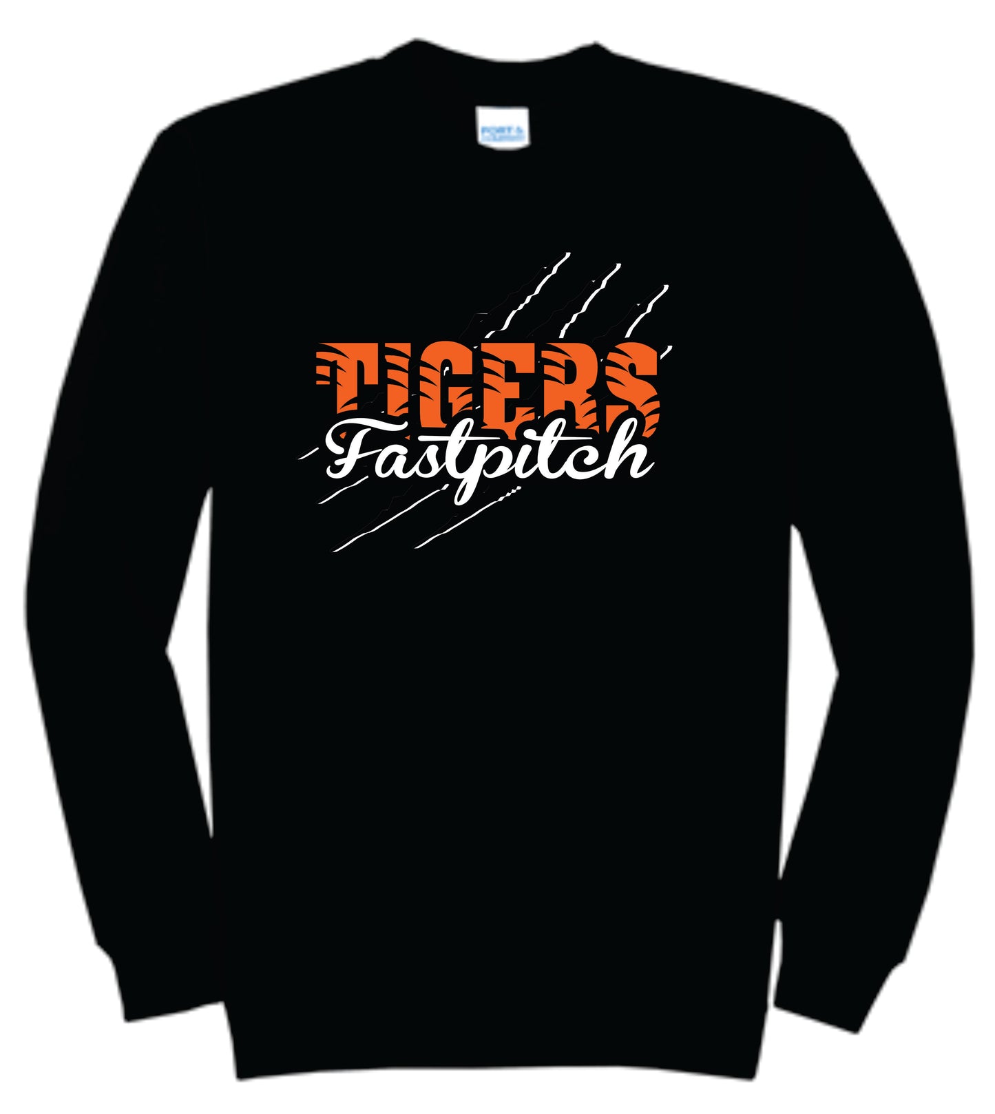 Tigers Fastpitch Scratch Crewneck