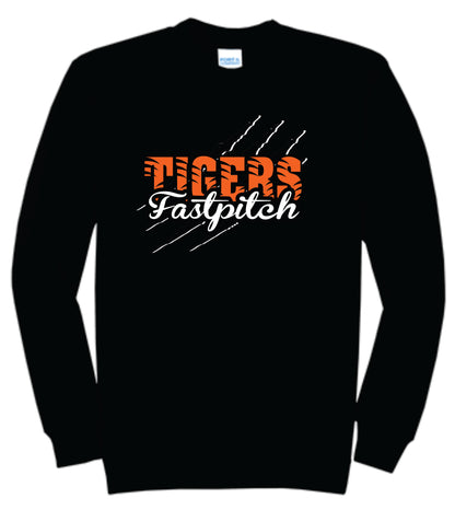 Tigers Fastpitch Scratch Crewneck