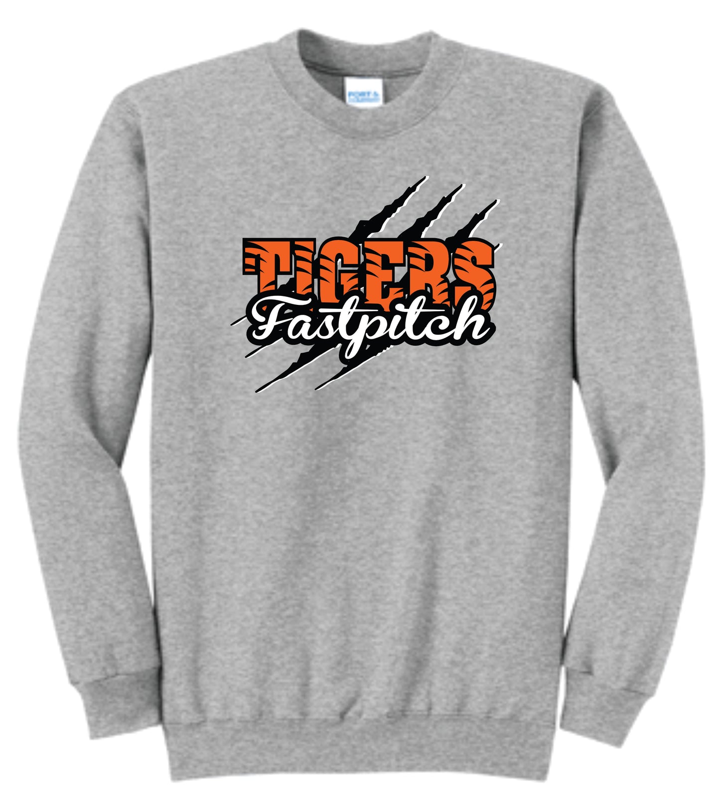 Tigers Fastpitch Scratch Crewneck