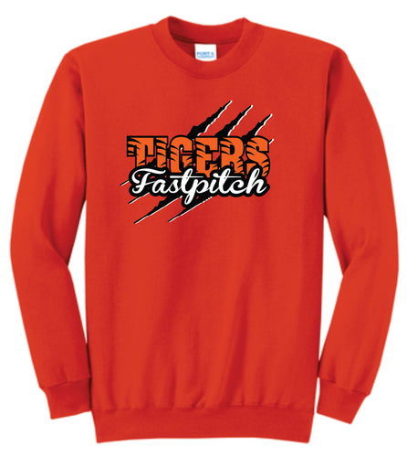 Tigers Fastpitch Scratch Crewneck