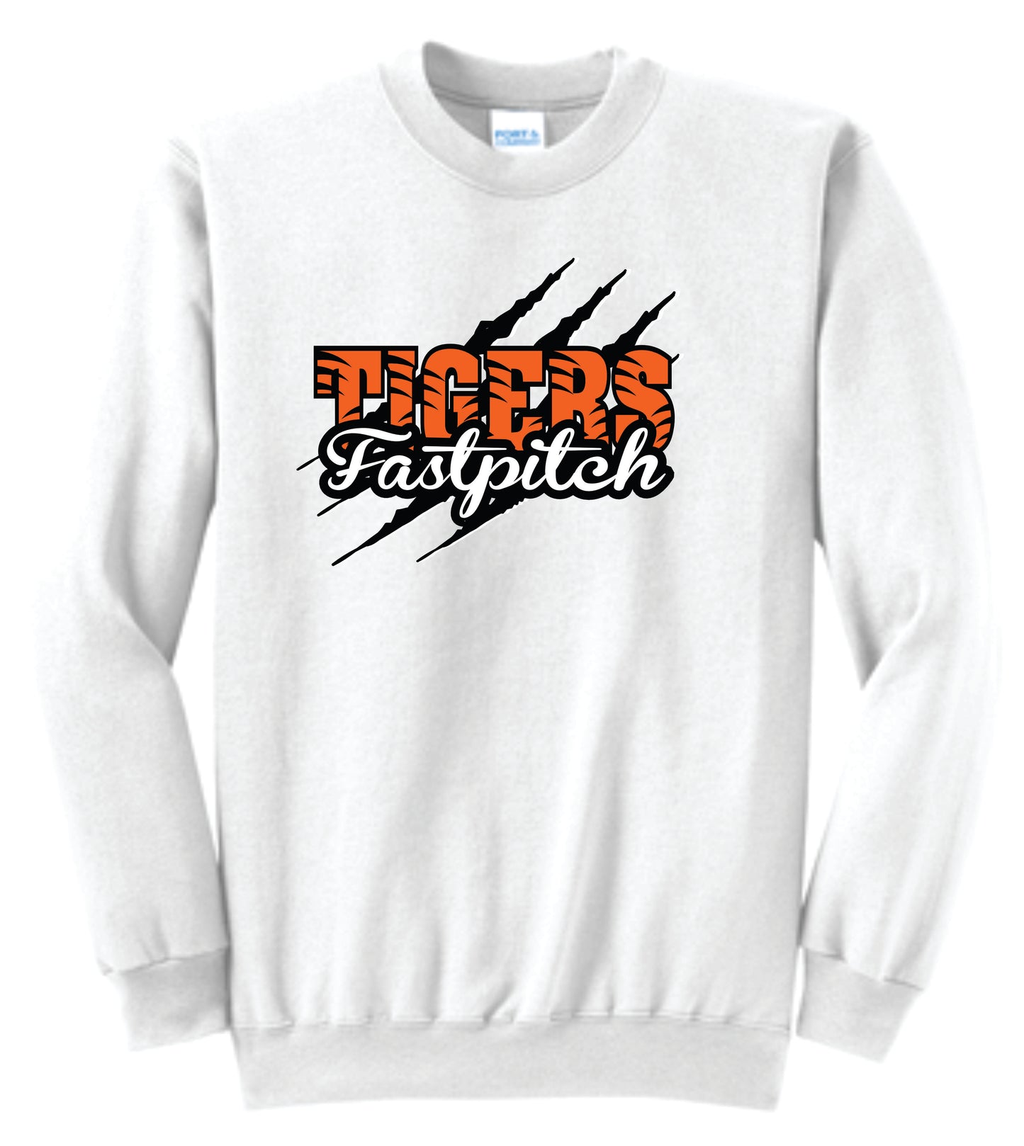 Tigers Fastpitch Scratch Crewneck