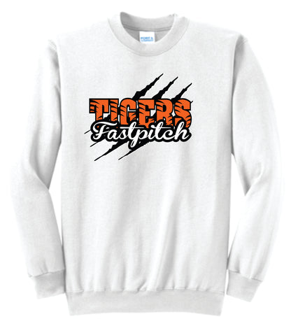 Tigers Fastpitch Scratch Crewneck