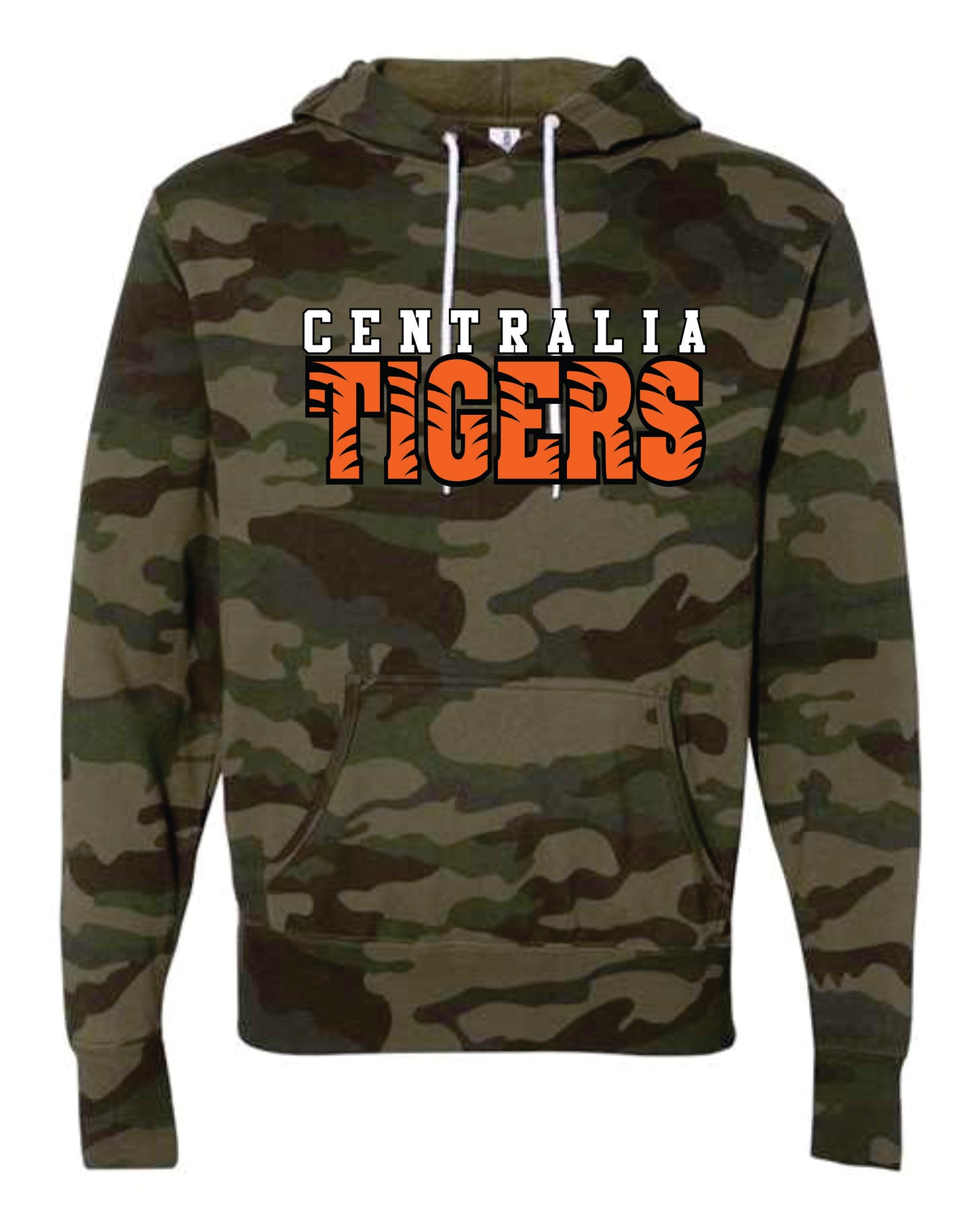 Centralia Tigers Camo Hoodie
