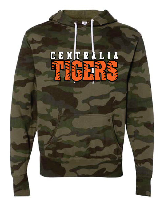 Centralia Tigers Camo Hoodie