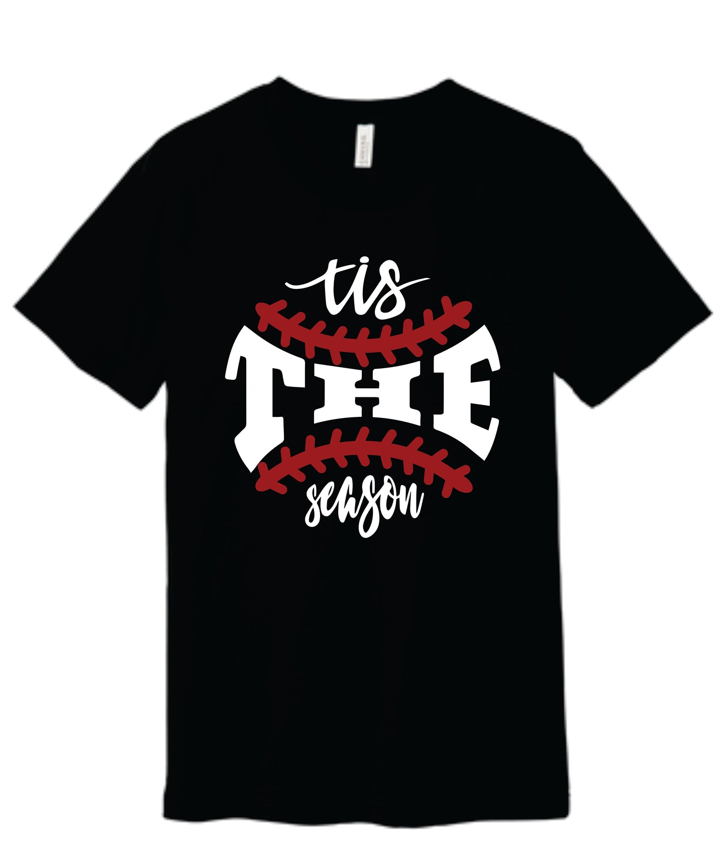 Tis The Season Baseball Tee