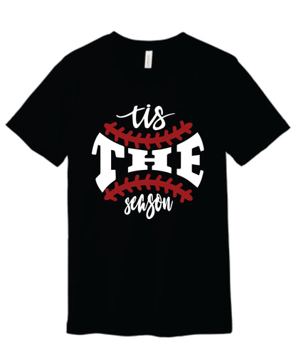 Tis The Season Baseball Tee