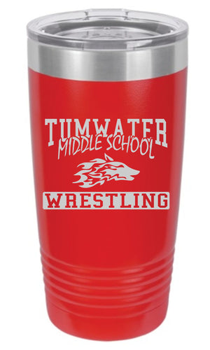 TMS Wrestling 20 Ounce Travel Tumbler