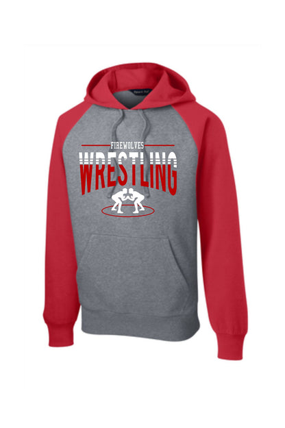 TMS Wrestling Raglan Hoodie | Choose Your Design