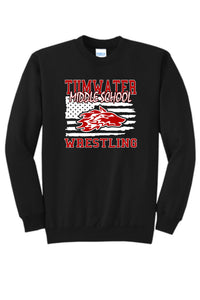 TMS Wrestling Flag Crewneck