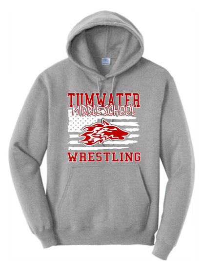 TMS Wrestling Flag Hoodie