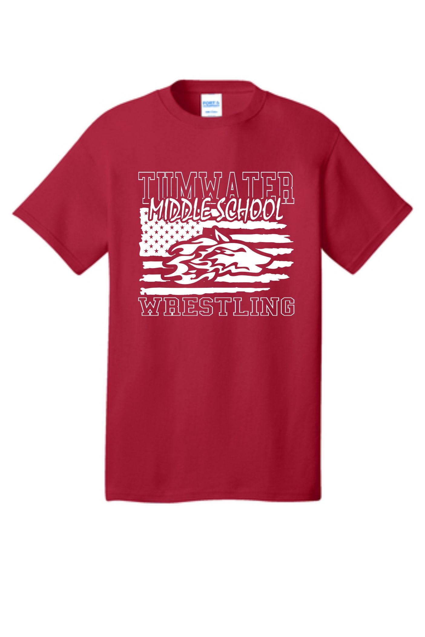 TMS Wrestling Flag Tee